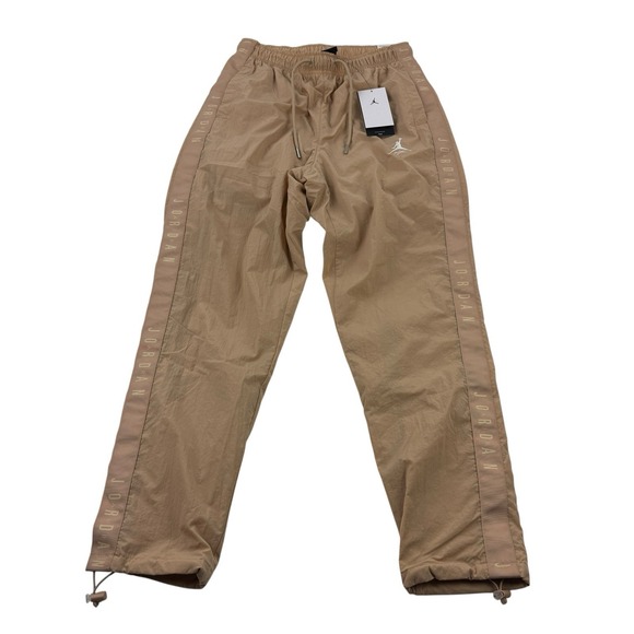 Jordan Essentials Beige Nylon FB7292-200 Active Repel Jogger Pants Small NWT